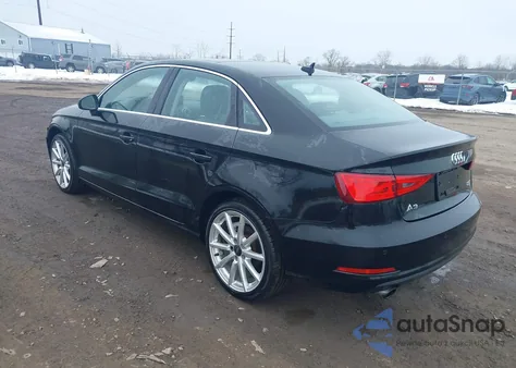 2015 Audi A3 2.0T Premium from USA, damaged, VIN WAUEFGFFXF1069433